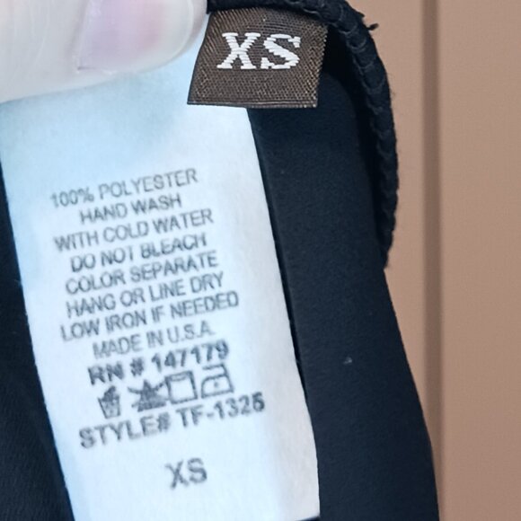 #201 3/$18 - Allison Joy Black Tank Top Size XS - Picture 5 of 6